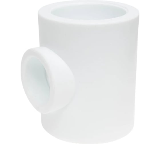 Тройник переходной Millennium ПП 40×20×40 мм для водоснабжения и отопления 25 бар, 95°С, белый 2-tio-402040 3M12-tio-402040 1