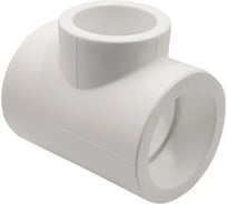 Тройник переходной Millennium 90×75×90 мм полипропиленовый ППР для труб, белый, 25 бар, +95°C 3M12-tio-907590