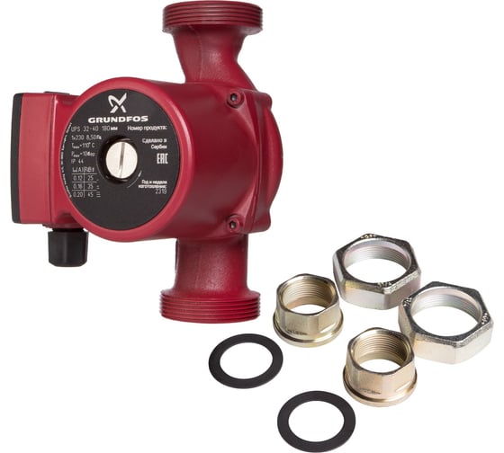 Насос циркуляционный UPS 32-40 EU Grundfos НС-1624259