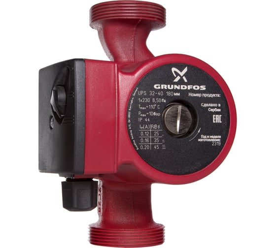 Насос циркуляционный UPS 32-40 EU Grundfos НС-1624259