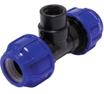 Тройник переходной Damento ПНД, 25х25 мм, 1" внутренняя резьба 011202