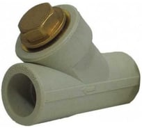 Фильтр сетчатый Damento 20 мм, серый 8748