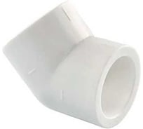 Угольник соединительный Damento 32 мм, 45 градусов, белый 8776