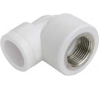 Угольник комбинированный Damento внутренняя резьба, 32 мм x 1/2 дюйма, белый 8813