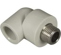 Угольник комбинированный Damento наружная резьба, 32 мм x 3/4 дюйма, серый 8830