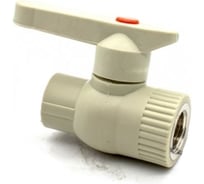 Кран шаровый комбинированный Damento с вн.резьбой 20x1/2" серый (10/80) 996106