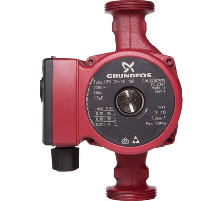 Насос циркуляционный Grundfos  UPS 25-40 EU НС-1595966