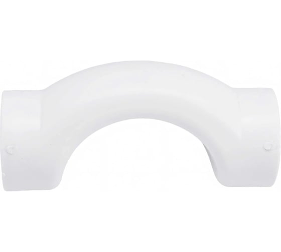 Обводное колено Millennium 20 мм полипропиленовое для труб водоснабжения, короткое, белое, 3M02-twc-200000 1