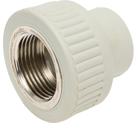 Муфта комбинированная Damento вн.рез. 25x1" серый (10/160) 9431