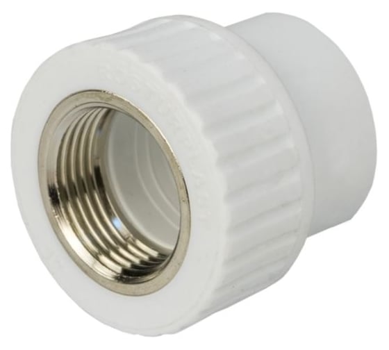 Муфта комбинированная Damento вн.рез. 32x1/2" белый (10/200) 8803 1