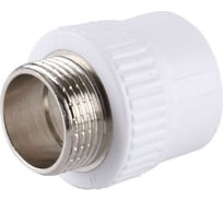 Муфта комбинированная Damento нар.рез. 32x1/2" белый (10/180) 8807