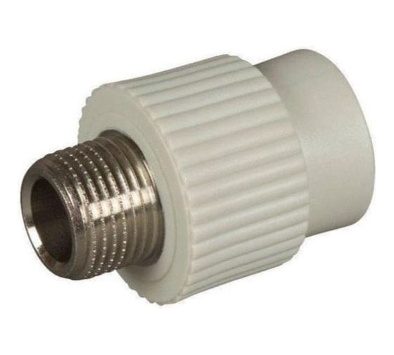 Муфта комбинированная Damento нар.рез. 25x1/2" серый (10/280) 8695 1