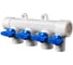 Коллектор ПП с кранами Millennium Ø32мм, 4 вых., син. ручка 3M62-mnb-320420 УТ000026855 4