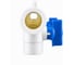 Коллектор ПП с кранами Millennium Ø32мм, 4 вых., син. ручка 3M62-mnb-320420 УТ000026855 7