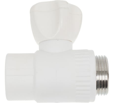 Кран пластиковый Millennium 25 мм-3/4", прямой, верхний 3M42-vlr-250c001