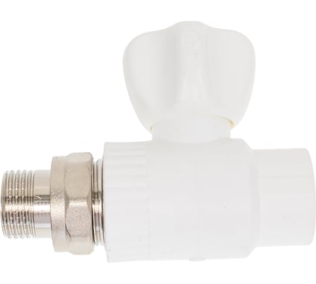 Кран пластиковый Millennium 20 мм-1/2", прямой, верхний, с латунным шаром 3M42-vlr-200b000