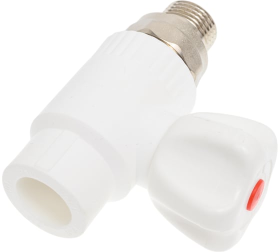 Кран пластиковый Millennium 20 мм-1/2", прямой, верхний, с латунным шаром 3M42-vlr-200b000