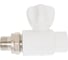 Кран пластиковый Millennium 20 мм-1/2", прямой, верхний, с латунным шаром 3M42-vlr-200b000 1