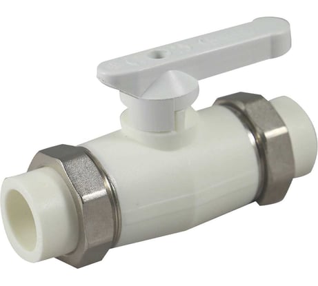 Кран с двухсторонними американками Millennium 25 мм 3M42-vlb-250005