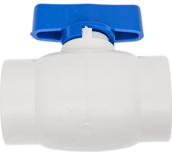 Кран шаровой пластиковый Millennium 20 мм, синяя ручка 3M42-vlm-200001 1