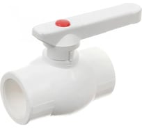 Кран шаровой пластиковый Millennium 32 мм, с латунным шаром 3M42-vlc-320003