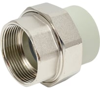 Муфта комбинированная разъёмная Damento внутренняя резьба, 40x1 1/2", серый 996078