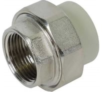 Муфта комбинированная разъёмная Damento внутренняя резьба, 32x3/4", серый 8714