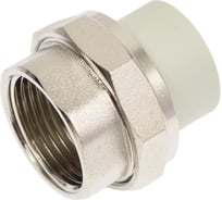 Муфта комбинированная разъёмная Damento внутренняя резьба, 25x1", серый 8969