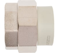 Муфта комбинированная разъёмная Damento внутренняя резьба, 32x1 1/4", серый 017245