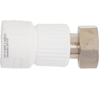 Муфта с накидной гайкой Damento 20х1/2", внутренняя резьба, белый 8915