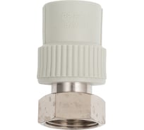 Муфта с накидной гайкой Damento 20х3/4", внутренняя резьба, серый 8922