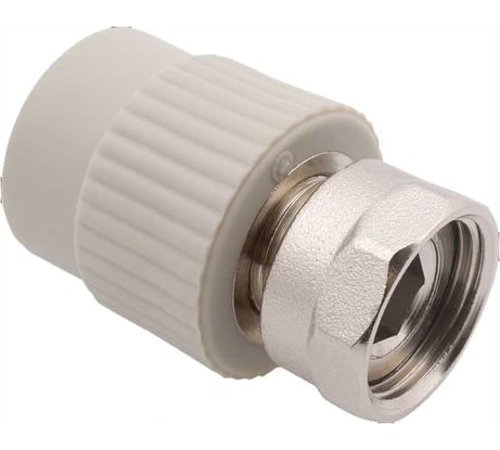 Муфта с накидной гайкой Damento 25х1/2", внутренняя резьба, серый 8923