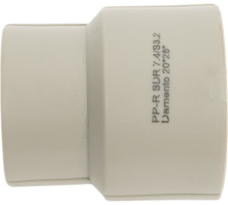 Муфта соединительная переходная Damento 20х25 вн-вн, серый 8897