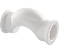 Обводное колено раструбное Damento 32 мм, белое 8784