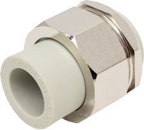 Соединение разборное Damento 20 мм, серый 010057