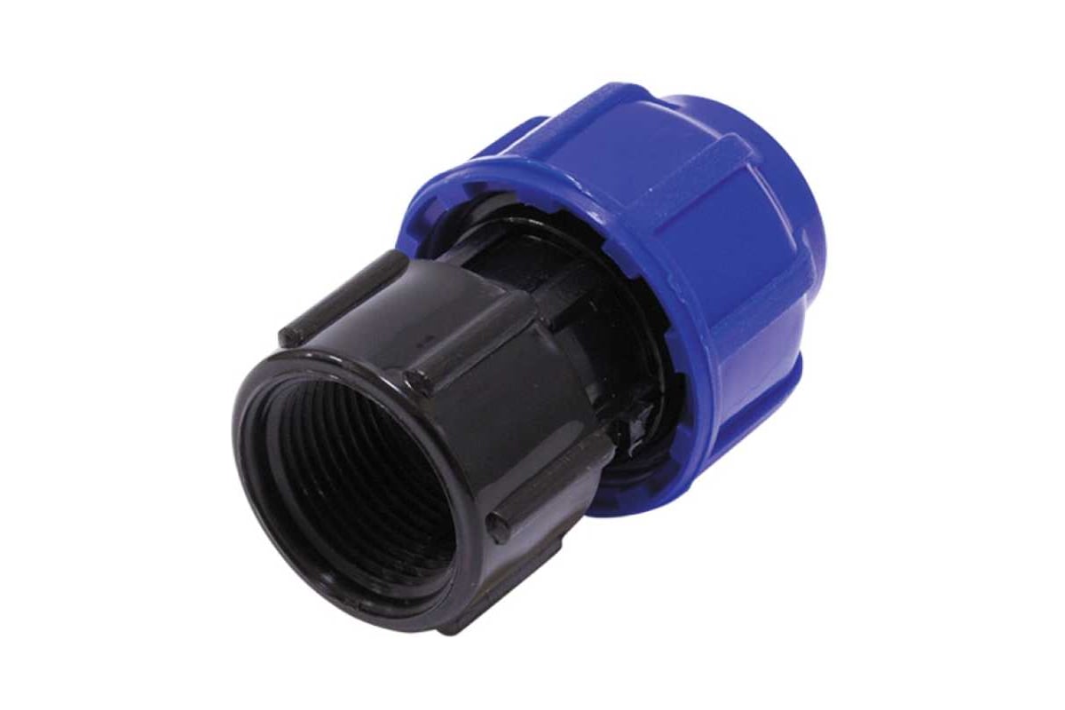 Муфта переходная Damento 25x1", внутренняя резьба, ПНД 011146 ...