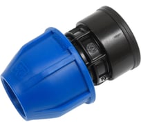 Муфта переходная Damento 25x1", внутренняя резьба, ПНД 011146