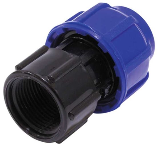 Муфта переходная Damento 63x1 1/2", внутренняя резьба, ПНД 011159