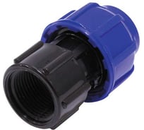 Муфта переходная Damento 40x1", внутренняя резьба, ПНД 011151