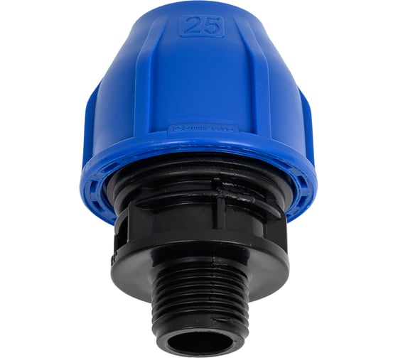 Муфта переходная Damento 25x1/2", наружная резьба, ПНД 011164