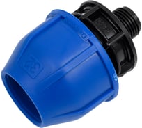 Муфта переходная Damento 32x1/2", наружная резьба, ПНД 011167