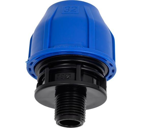Муфта переходная Damento 32x1/2", наружная резьба, ПНД 011167