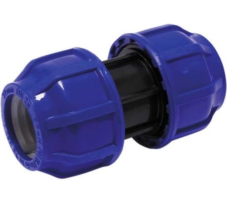 Муфта соединительная компрессионная Damento 32 мм, ПНД 011123