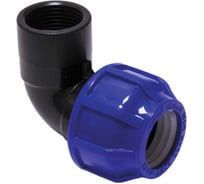 Отвод переходной Damento 25x3/4", внутренняя резьба, ПНД 011236