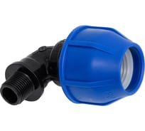 Отвод переходной Damento 32x1/2", наружная резьба, ПНД 011255