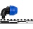 Отвод переходной Damento 32x1/2", наружная резьба, ПНД 011255 4