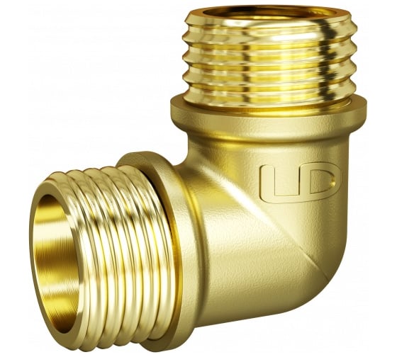 Уголок LD PRIDE 1/2'' нар/нар, латунь 555217