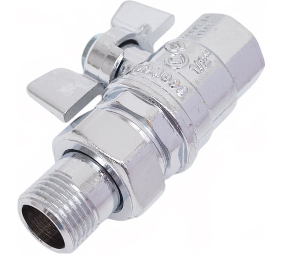 Шаровой кран Bugatti арт.322C G1/2" DN15 PN64 хром. 032204C