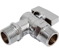 Кран для подключения бачков/смесителей Uni-Fitt НН 1/2", хромированный 180C2000