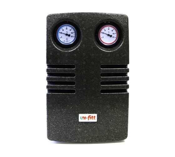 Насосно-смесительная группа Uni-Fitt DN25, с трехходовым клапаном, Wilo Star RS 25/6 492W2500